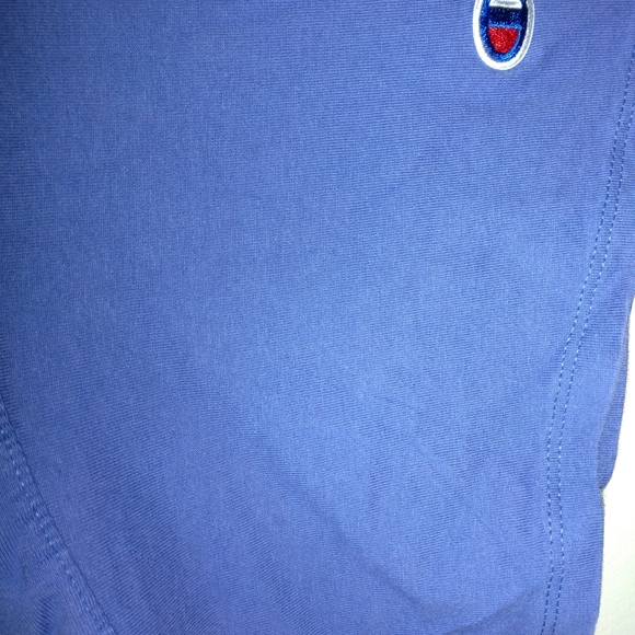 Champion Blue Short Sleeve Tee with Graphic Logo - Picture 4 of 6